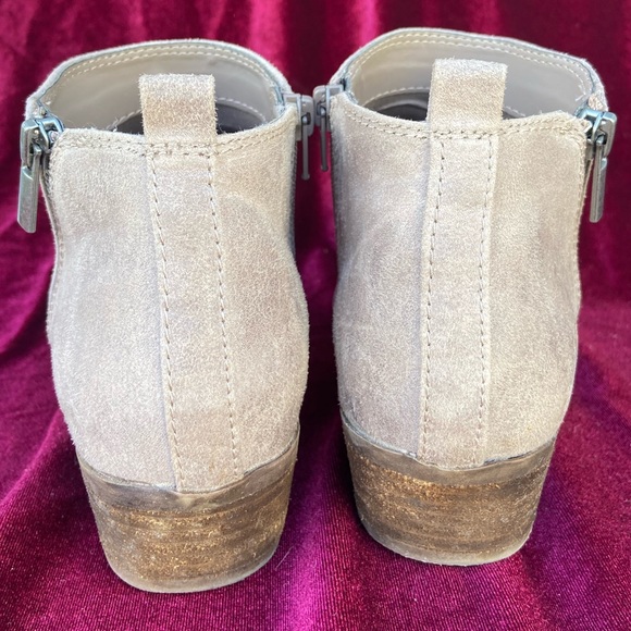 Grey/taupe Carlos Ankle Boots Sz 8 - Picture 3 of 5